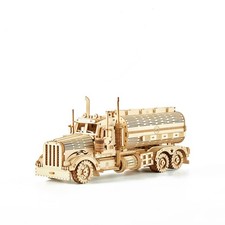3D Wooden Puzzles Truck Model Kits, Brainteaser and Puzzle for Christmas/,Gif...