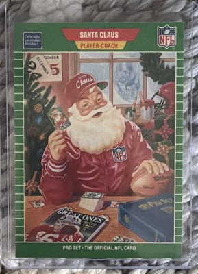 1989 Pro Set - promos Santa Claus #1989 Limited Set Sharp Corners