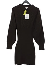 Rouje Jumper Midi Dress in Brown