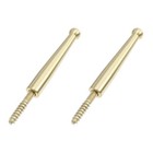 2 Stück Messing-Wandhaken für den Heimgebrauch, langlebige Türhänger, ideal für