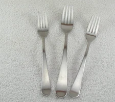 Mile High Dinner & Salad Fork Lot Gourmet Settings 18/10 Stainless Flatware