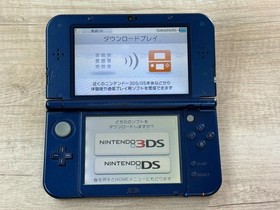 Nintendo New 3DS XL Metallic Blue Console Tested Japan ver D1631