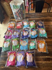 Complete set of ty McDonalds Teenie Beanie Babies 1-18 All Sealed Year 2000