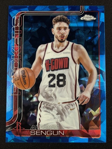 Alperen Şengün – 2025-26 Topps Chrome Basketball Sapphire · Base Cards I #98 Alperen Sengun