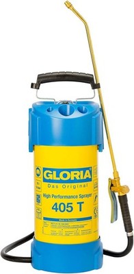 GLORIA Hochleistungssprühgerät 405 T | Drucksprüher 5 Liter aus robustem Stahl