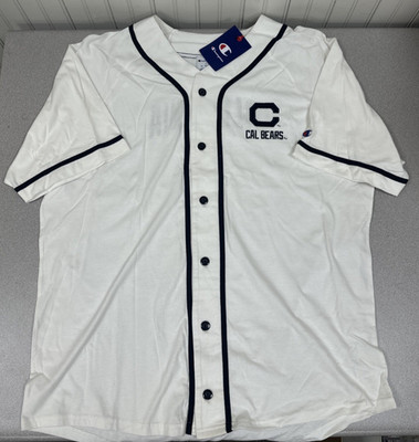 CALIFORNIA BERKELEY Unisex Cotton Baseball Jersey Size Large NWT