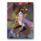 Jermaine O'Neal Art Card Limited 3/50 Edward Vela Signed (Indiana Pacers)