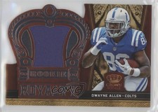 2012 Crown Royale Rookie Royalty Materials Retail Dwayne Allen #13 0q1p