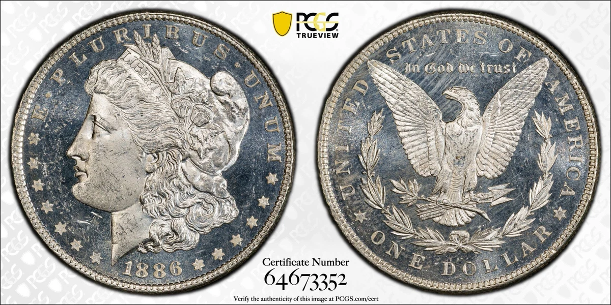 Uncirculated 1886 Year Morgan US Dollars (1878-1921) for sale | eBay