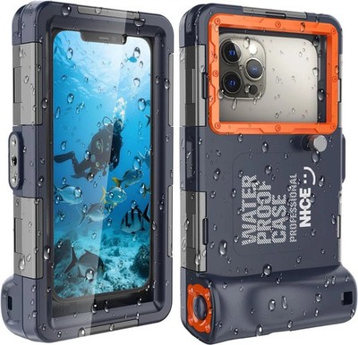 IP68 Waterproof Diving Phone Case Underwater Cover for iPhone Galaxy 50ft/15m