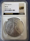 2026 American Silver Eagle Ultrabreaks Label NGC MS70