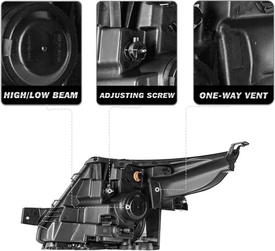 Faro halógeno lateral pasajero de fábrica para Ford Explorer 2011-2015 Foto 4 de 4