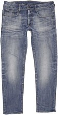 G-Star 3301  Herren Blau Straight Slim Stretch Jeans W31 L29 (85499)