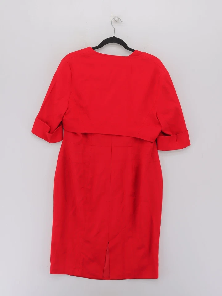 Traje de mujer Coast de dos piezas Reino Unido 18 rojo viscosa con Lyocell traje de vestir modal Foto 2 de 4