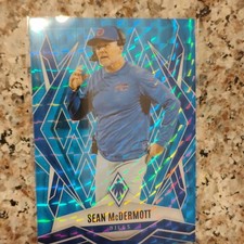 2025 Panini Phoenix Sean McDermott #42 Blue /385 Buffalo Bills Football