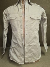 Korean War US Army Long Sleeved Shirt with Patches SEE DESC