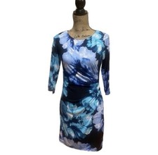 Blue Floral Dress