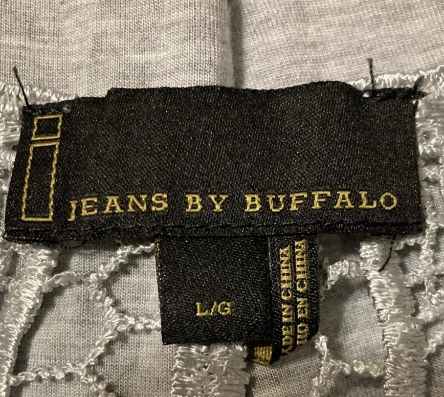 Women Jeans By Buffalo Gray Sleeveless Pullover Tank Sz L - Image 4 of 4