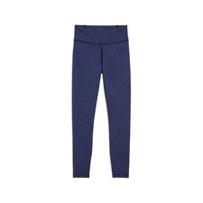 PUMA Move Cloudspun High Waisted 78 Graphic Athletic Leggings Womens Blue Athlet