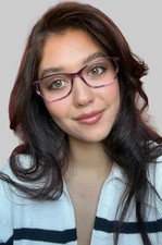Cote D'Azur CDA 347 57mm Violet Women's Eyeglasses Frame 57-16-140 