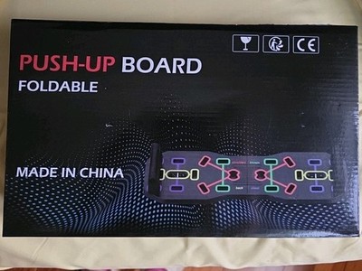 Professional Foldable Push Up Board - Ideal for All Fitness Levels & Gifting