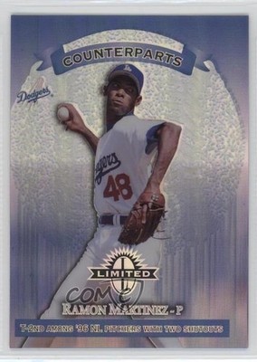1997 Donruss Limited Counterparts Exposure Ramon Martinez Bobby Jones #25 12zm