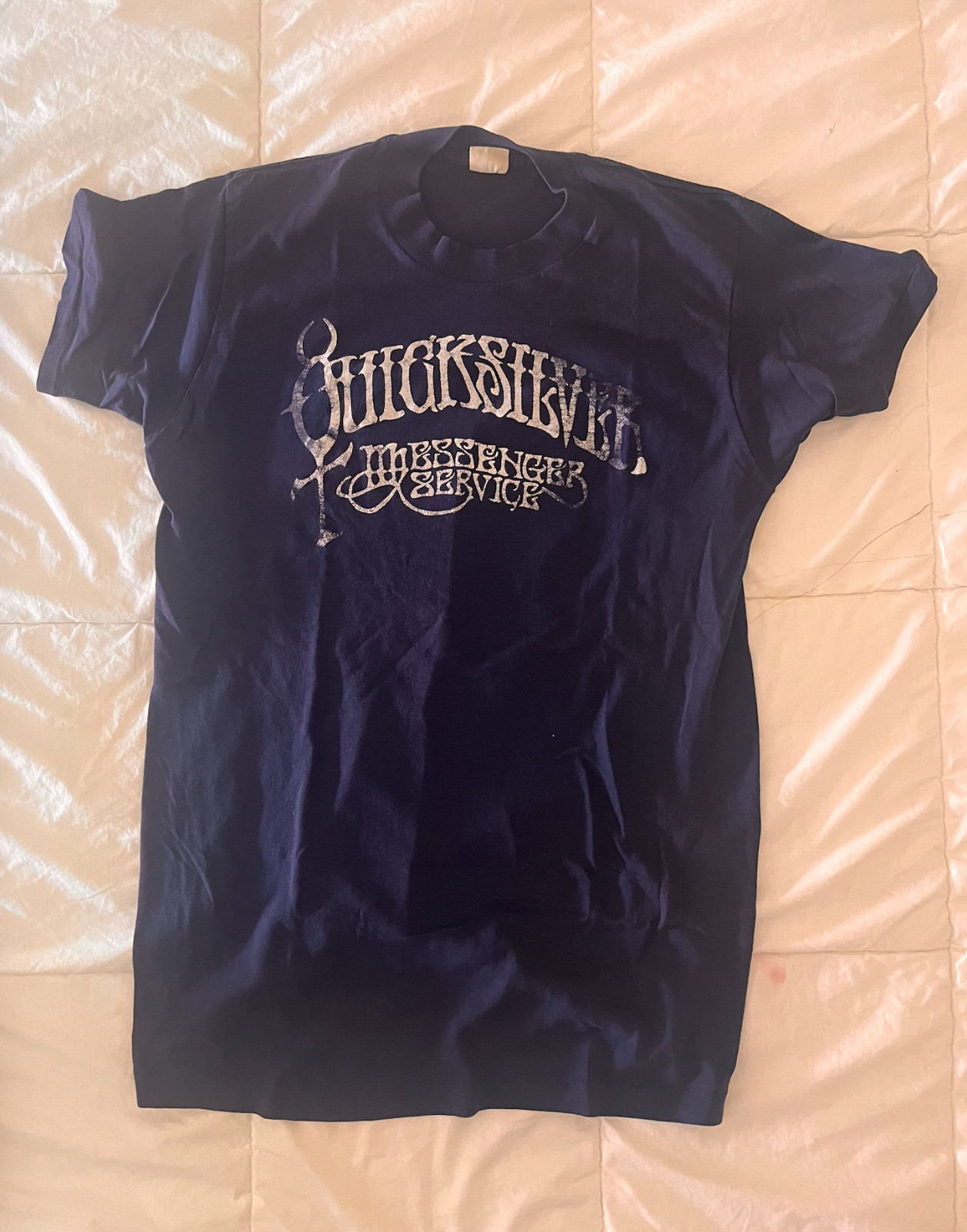 Vintage Quiksilver Messenger Service T-Shirt Mens Size (M)  Psychedelic Rock