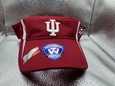 Indiana Hoosiers Maroon adjustable Visor OSFA by Top of The World