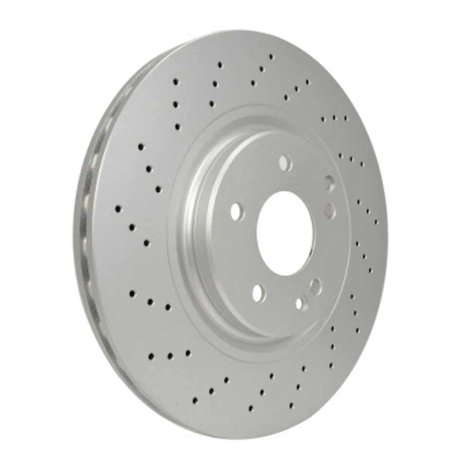 Rotor de freno de disco Hella Pagid 355109412 para modelos seleccionados 01-11 Mercedes-Benz Foto 4 de 4