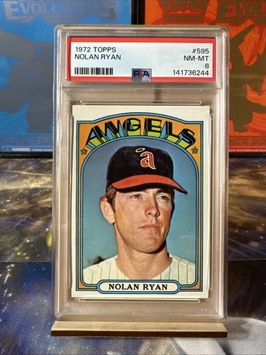 1972 Topps - Nolan Ryan #595 PSA 8