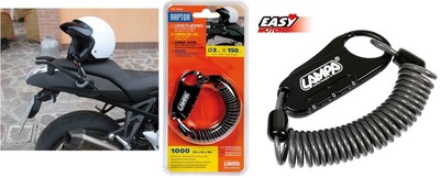 Serrure à Câble Pour Casque Vélo/moto - À Combinaison Numérique, 150 Cm, Anti-vol Pratique