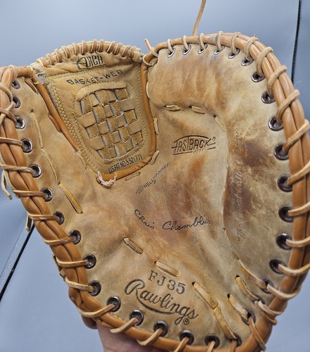 Rawlings Deep Well 1st Base Mitt Baseball Glove HolDster FastBack FJ35 RHT