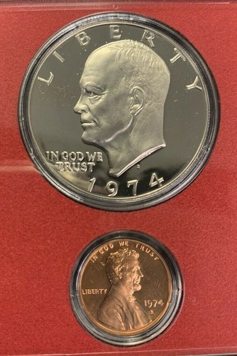 1974-S United States 6 Coin Proof Set US Mint OGP ~ Nice Collector Item - Picture 6 of 9