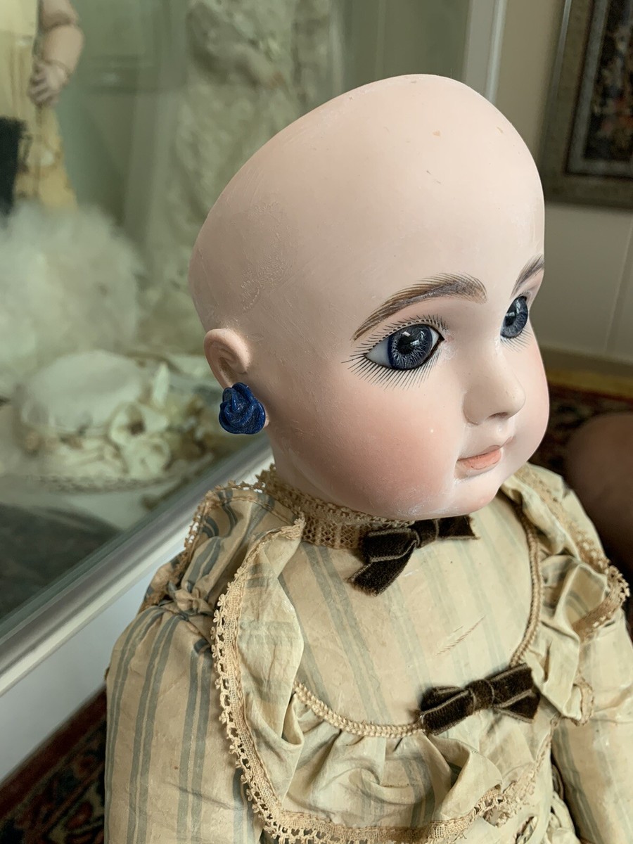 RARE Beautiful Antique French J. Steiner 22” Doll A15 Paris MUST