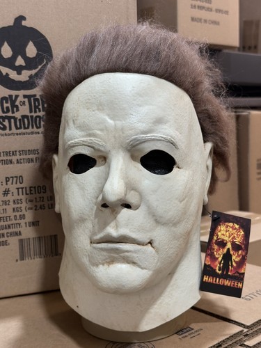 Halloween Michael Myers 92' Murder Mask Rob Zombie Trick or Treat Studios New - Picture 3 of 10
