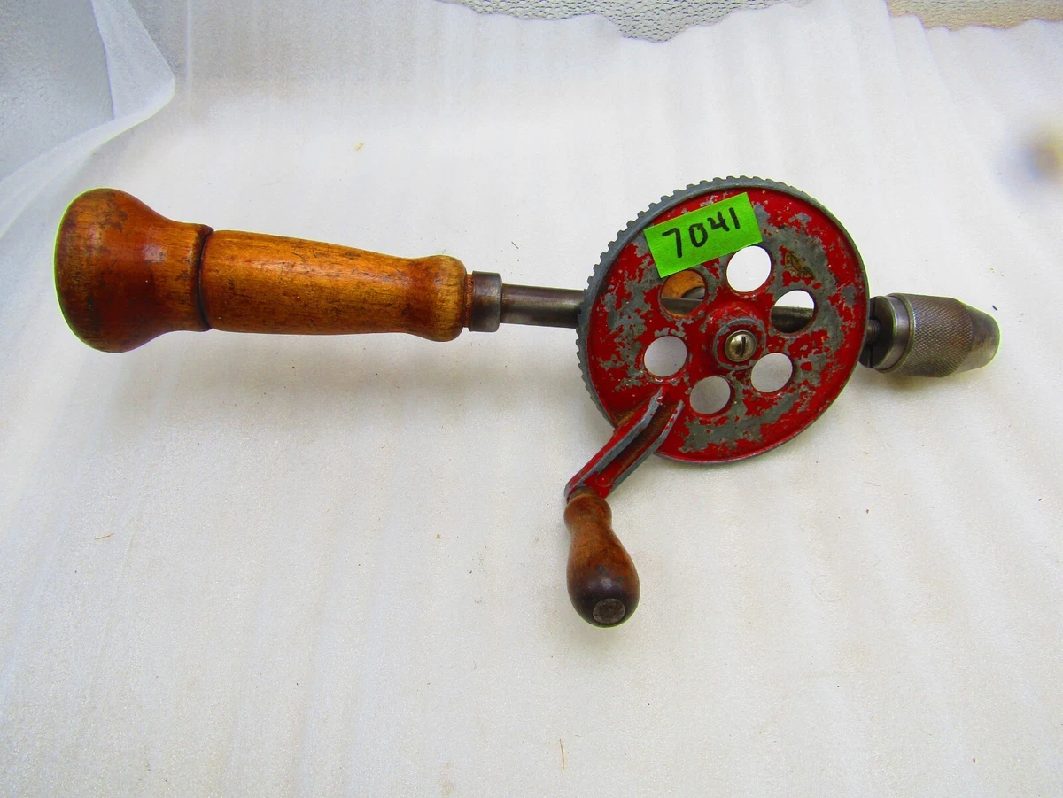 Old fashioned hand drill outlet