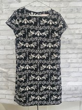 Philosophy Women Size Small Stealth Floral Dress Black White Floral Boho Crisp