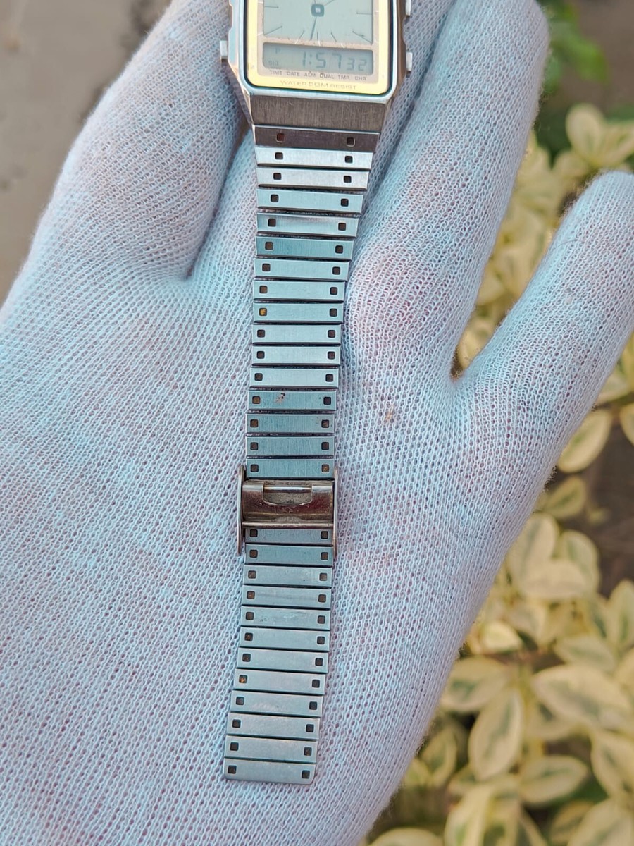 1982 CASIO AE-90W ANA-DIGI WR 50M ALARM CHRONO VINTAGE DIGITAL