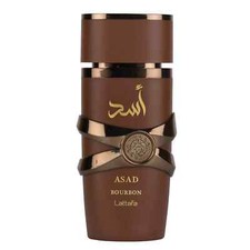Lattafa Asad Bourbon Eau de Parfum 3.4 oz 100ml Long Lasting EDP. Made in U.A.E.