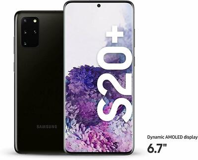 Samsung Galaxy S20 Plus+ 6.7'' 128GB Black G986B/DS DUAL SIM Factory Unlocked US