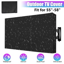 55-58 inch TV Outdoor Cover Fitted Waterproof Weatherproof Television Protector