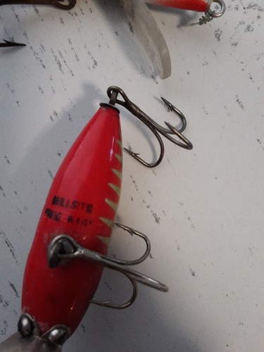 Antique Vintage Fishing Lure Lot Tackle Box Find - Picture 11 of 24