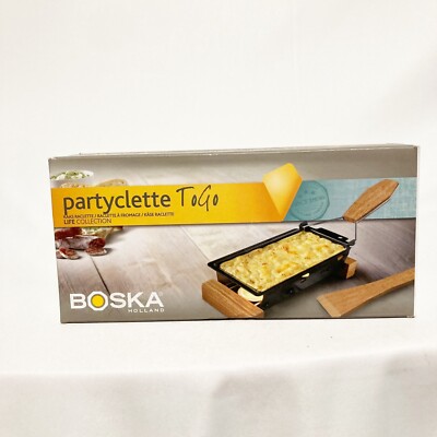 Boska Holland Partyclette To Go Oak Raclette Life Collection New In Box