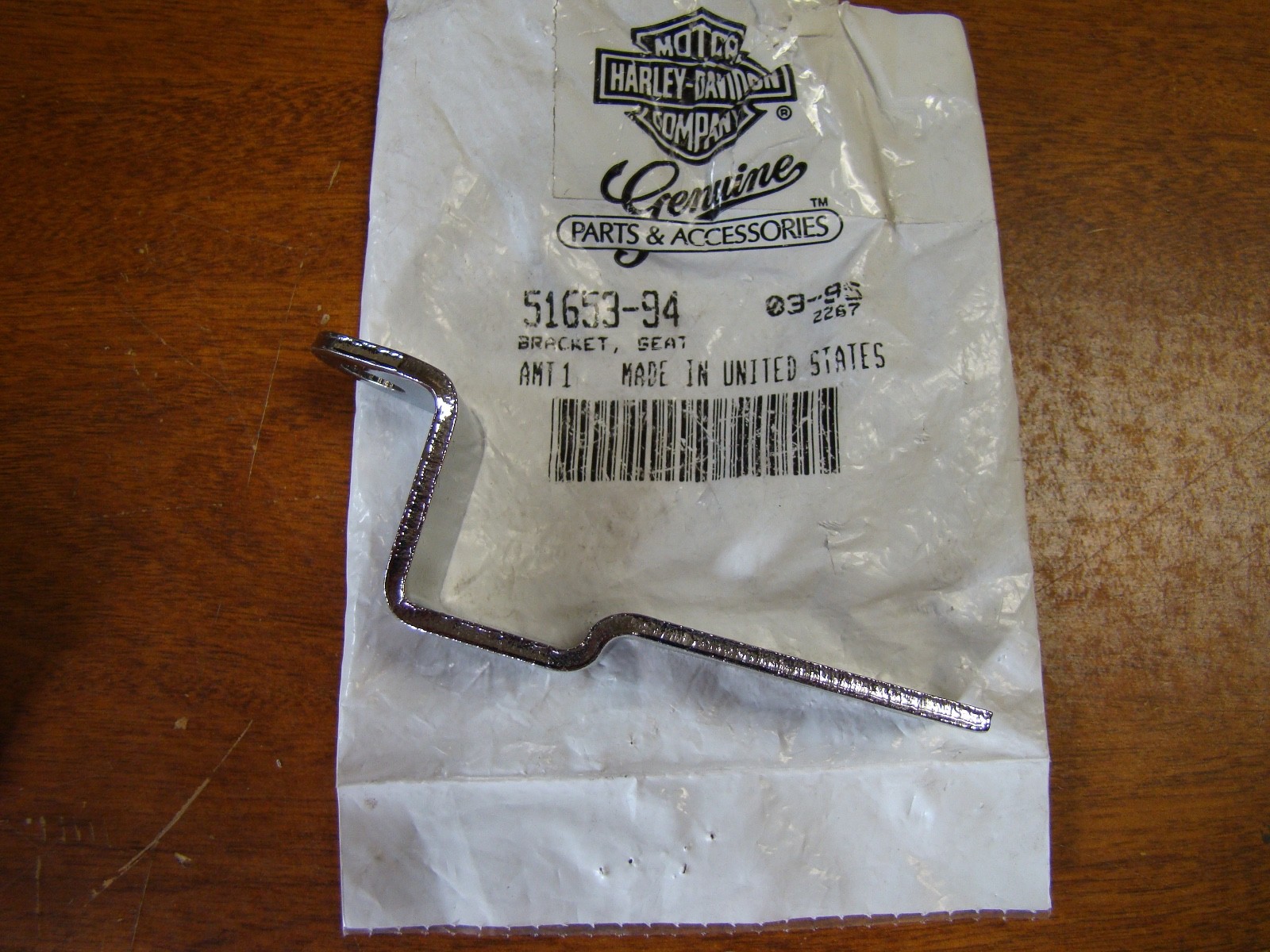 HARLEY 5165394 SEAT BRACKET OEM NOS eBay