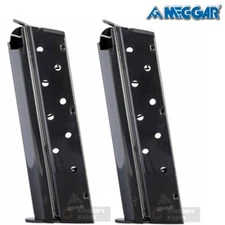 TWO Mec-Gar 1911 9mm 9-Round MAGAZINES Full-Size MGCGOV9LB FAST SHIP