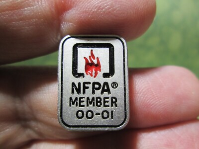 NFPA Member 2000 - 2001 National Fire Prevention Association Lapel Pin ...