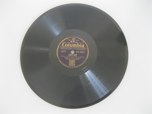 2 x BING CROSBY 78 RPMS THANKS & LAZY DAY 1941 UK COLUMBIA DB 2056 & DB 2027 - Picture 19 of 24