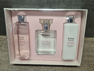 Superdrug Bloom Pink Peony Cashmere Gift Set For Women EDT
