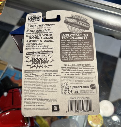 HOT WHEELS CUSTOM 59 CADILLAC Designer Employee Signed2002 FIRST EDITIONS SERIES - Picture 4 of 4