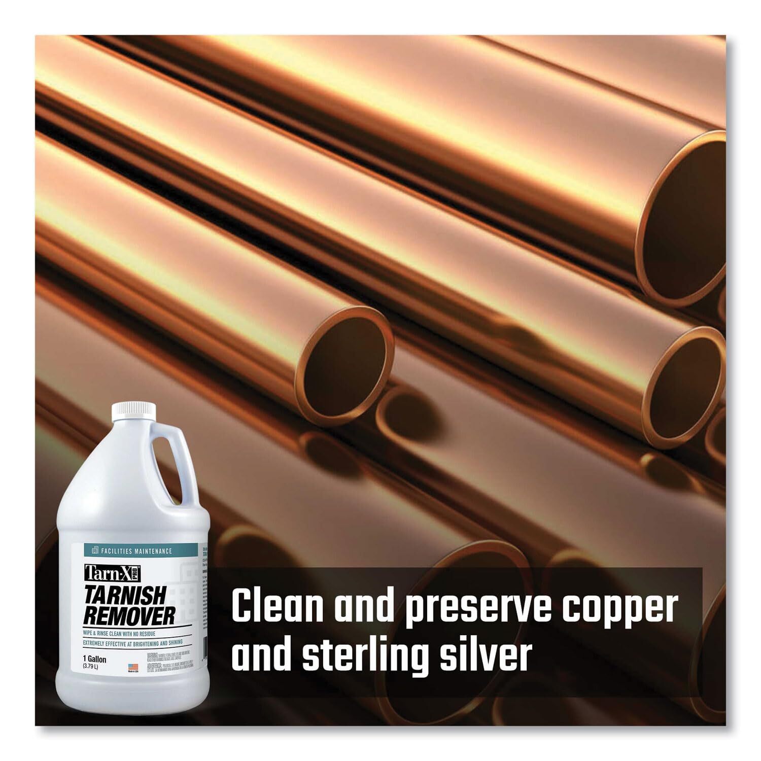 Tarn-X Pro Metal and Silver Tarnish Remover, For Use on Sterling Silver, Silver